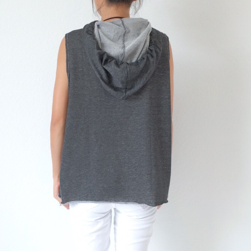 7 items for $25 Distress Hooded Vest - Picture 4 of 8
